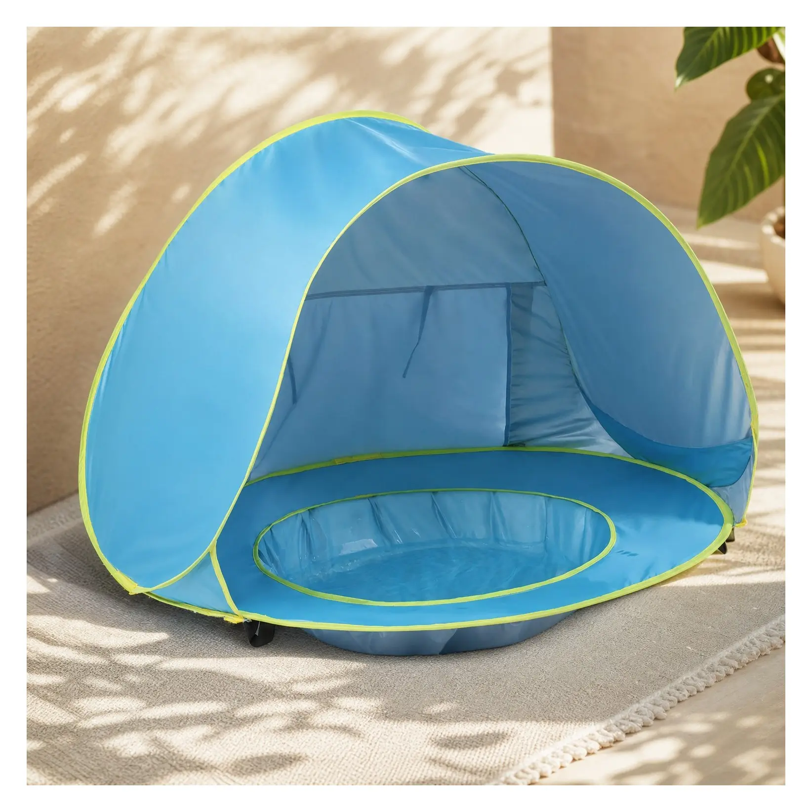 Pop Up Baby Beach Tent with UV Protection, Portable Sun Shade Pool Shelter for InfantGift