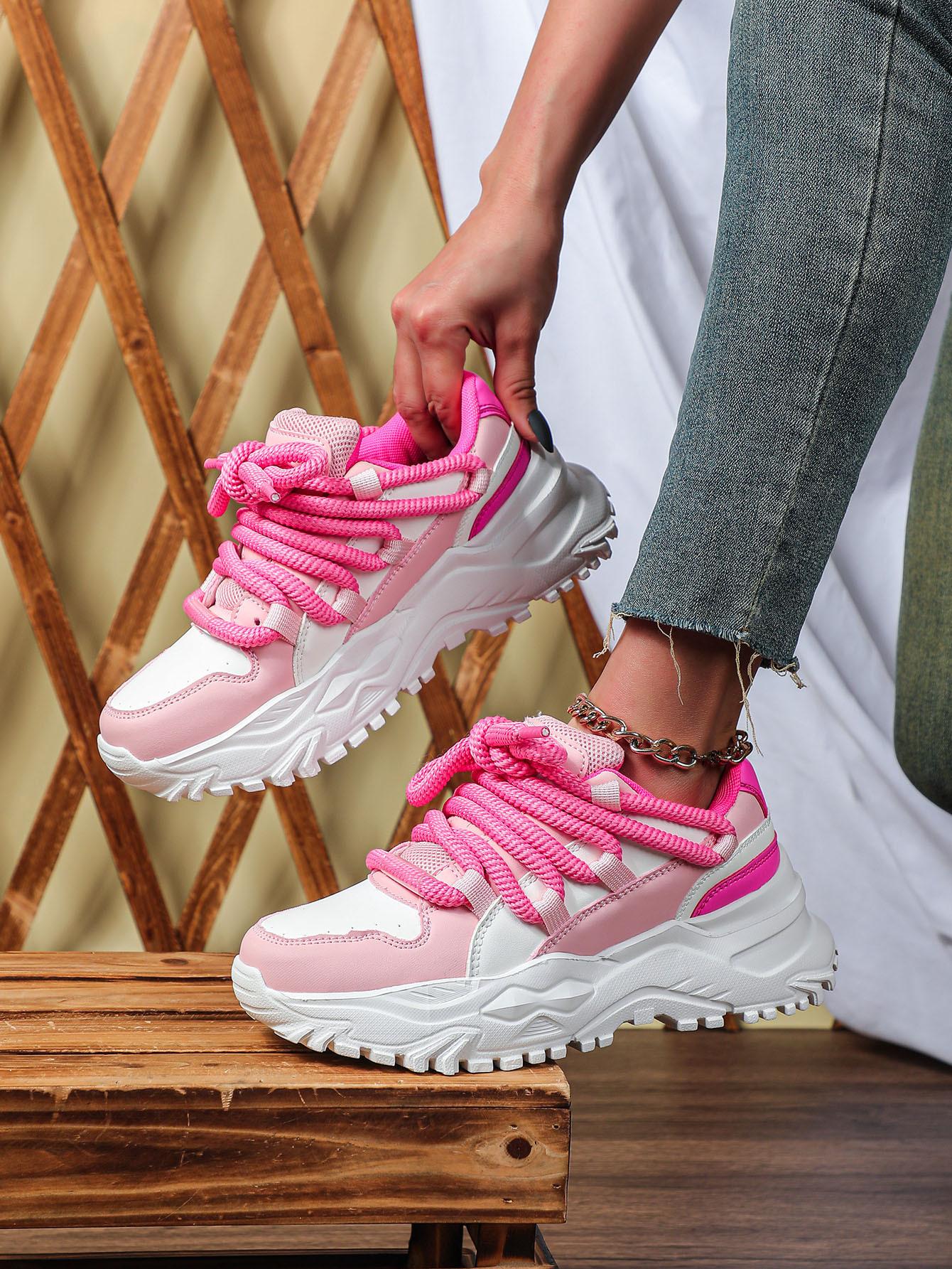 2026 trendy thick-soled fashion casual outdoor dad shoes, couple's versatile sports shoes, soft-soled comfortable student school shoes