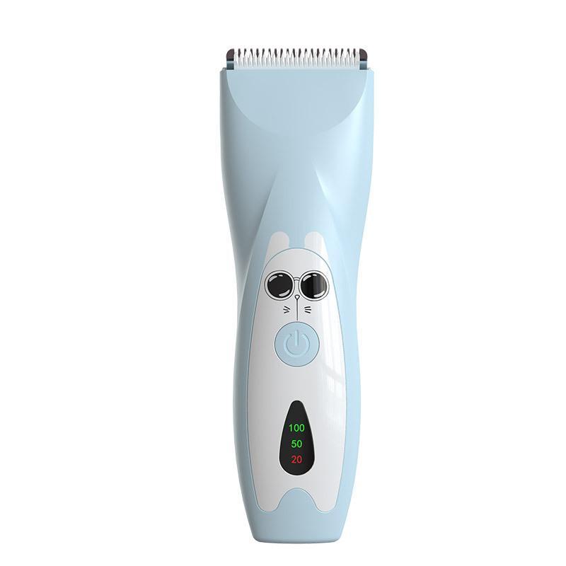 1 Piece Cartoon Pattern Baby Hair Clippers, Electric Hair Trimmer, Portable Electric Rechargeable Grooming Clipper