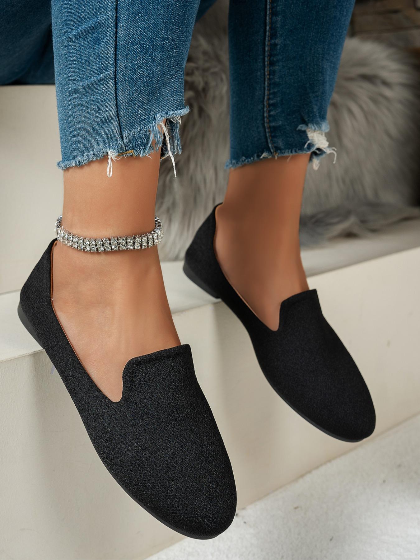 Women's Fashionable Bowknot Design Ankle Strap Flats, Casual Flats, Elegant Pointed Toe Flat Shoes for Party, Daily Clothing Decor for Women & Girls, Footwear