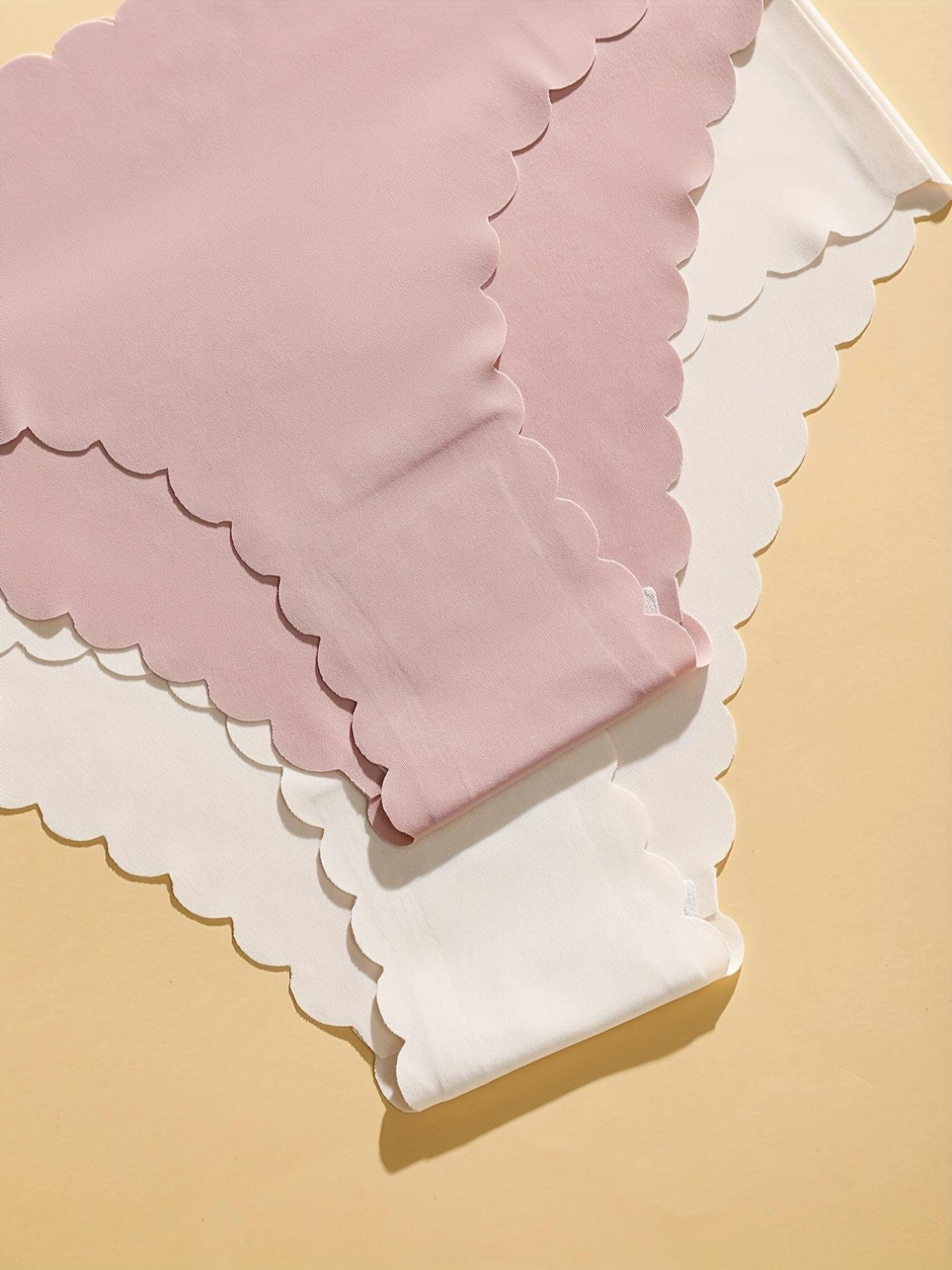 Women's Leopard & Halloween Print Underwear Set, Breathable Seamless Mid-Waist Thong Panties, Casual Fitted All-Seasons Lingerie