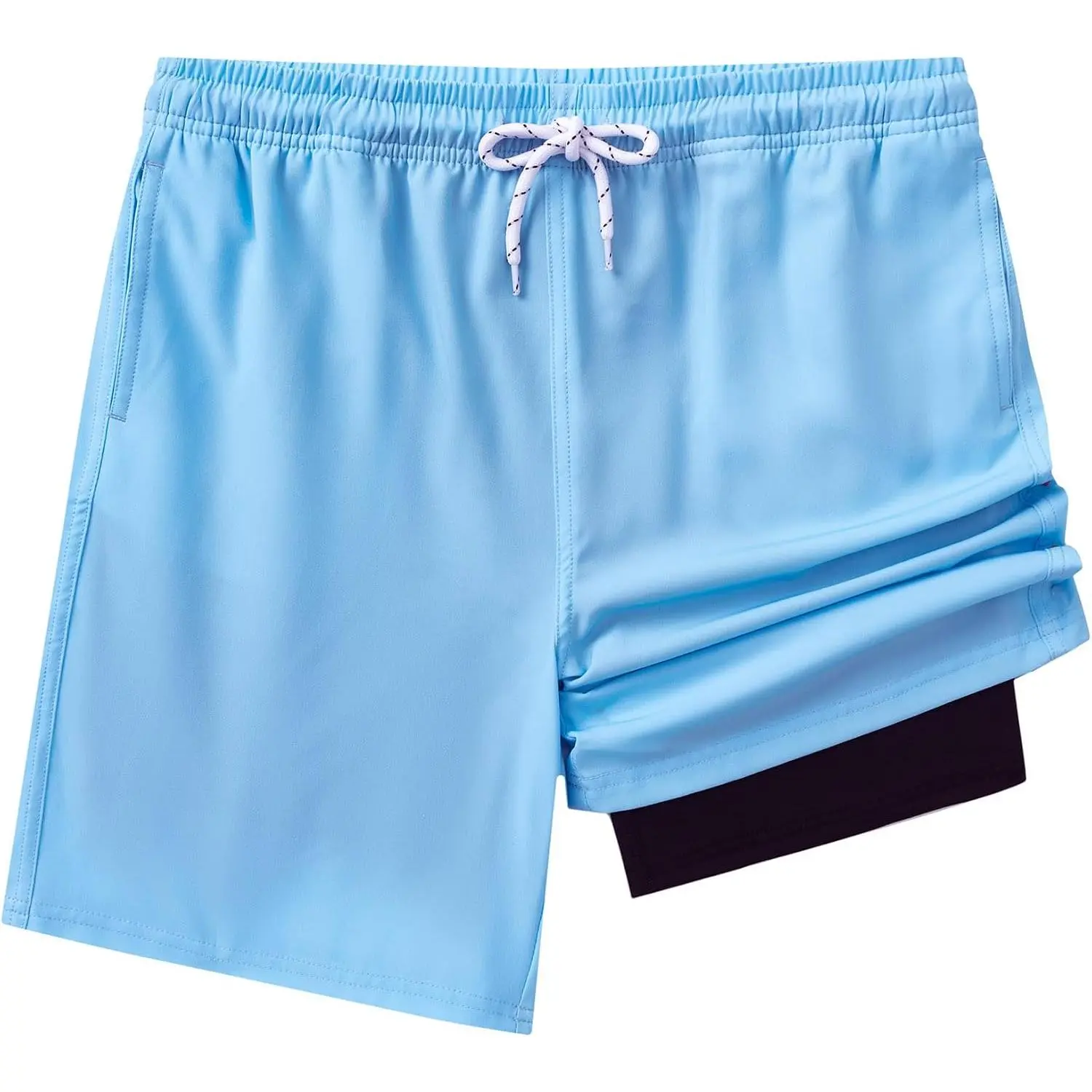 Boys Swim Trunks with Compression Liner,Big Boy Bathing Suit Swimwear