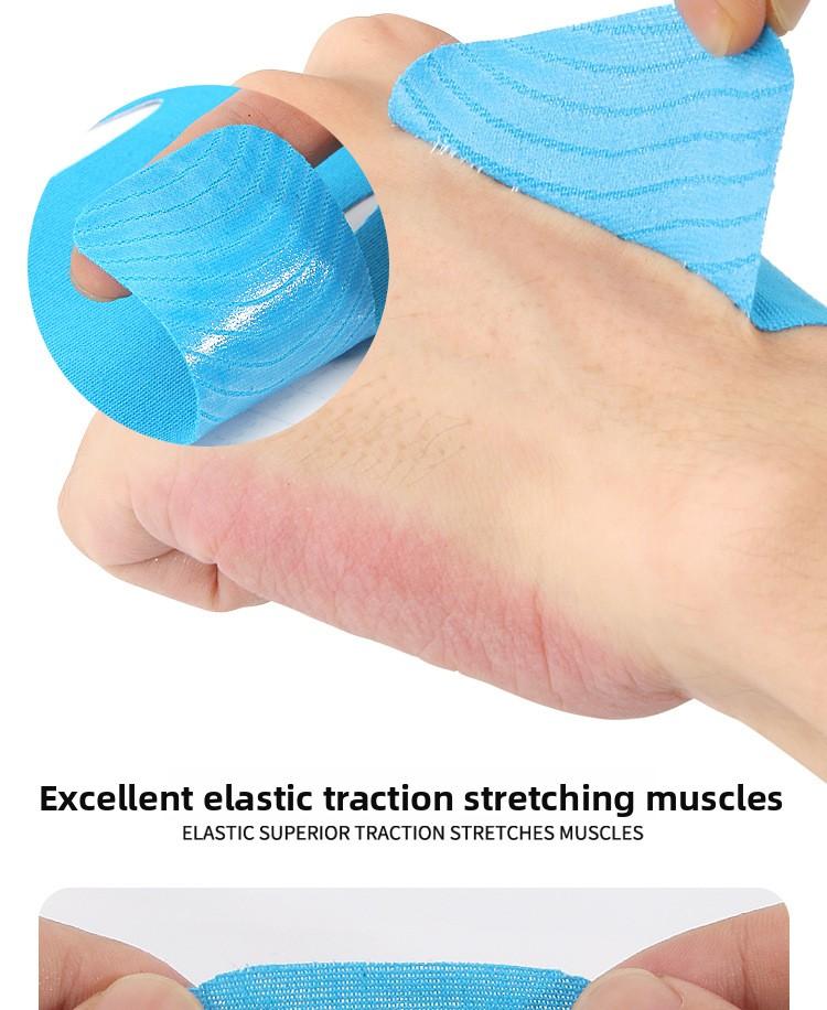 Elastic shoulder support patch for badminton and weightlifting - muscle patch for stabilizing and supporting the shoulder muscles, preventing friction, and used as an internal muscle patch. precut kinesiology tape Breathable Self-Adhesive Sports Tape