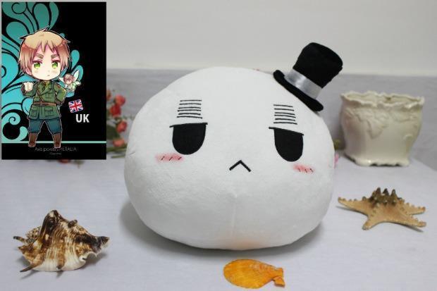 Anime Hetalia Axis Powers Polandball Plush Pillow Cushion Alfred F. Jones Country Cosplay Stuffed Doll Fans Toy