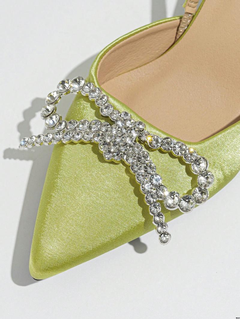 Dress satin hem body sleeve wrap lantern Clasi SHEIN