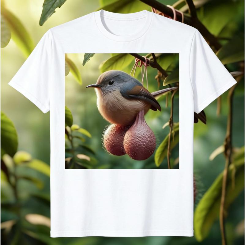 Balls Bird Meme Funny T-Shirt