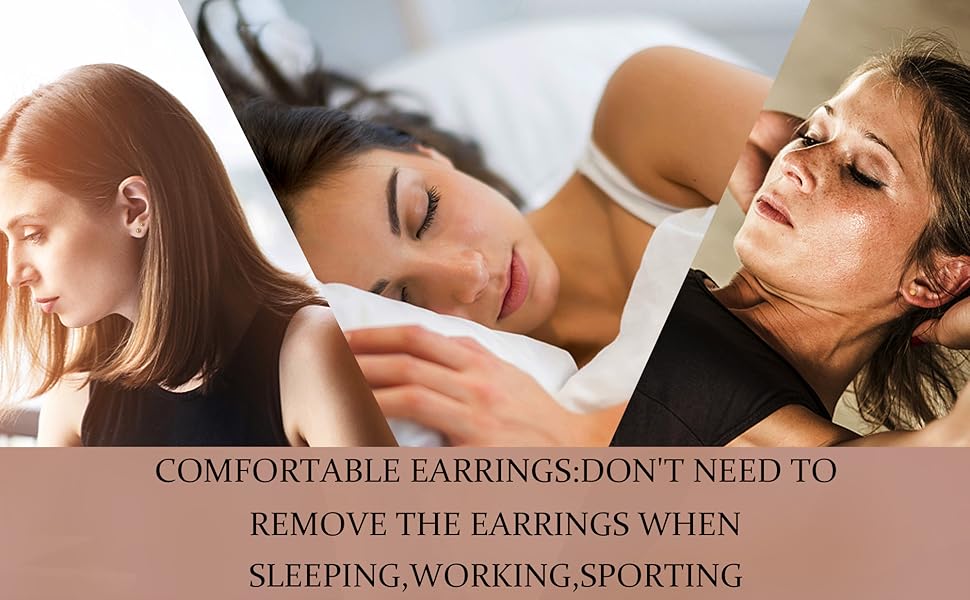 Exquisite 11Pairs Gold Stud Earrings Gold Small Hoop Earrings Set for Multiple pierced earrings Cubic Zirconia Hypoallergenic Steel Earrings Flat Back Cartilage Sleeper Earrings for Women