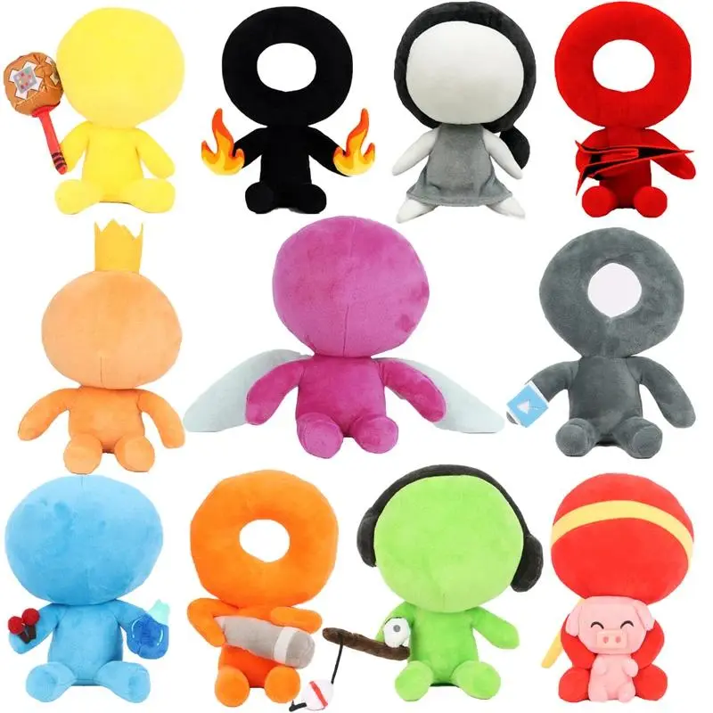 Hot Youtooz Alan Becker Plush Toy Game Cartoon Stuffed Doll Stuffed Alan Becker Stickman Plush Stick Man Kids Boy Birthday Gift