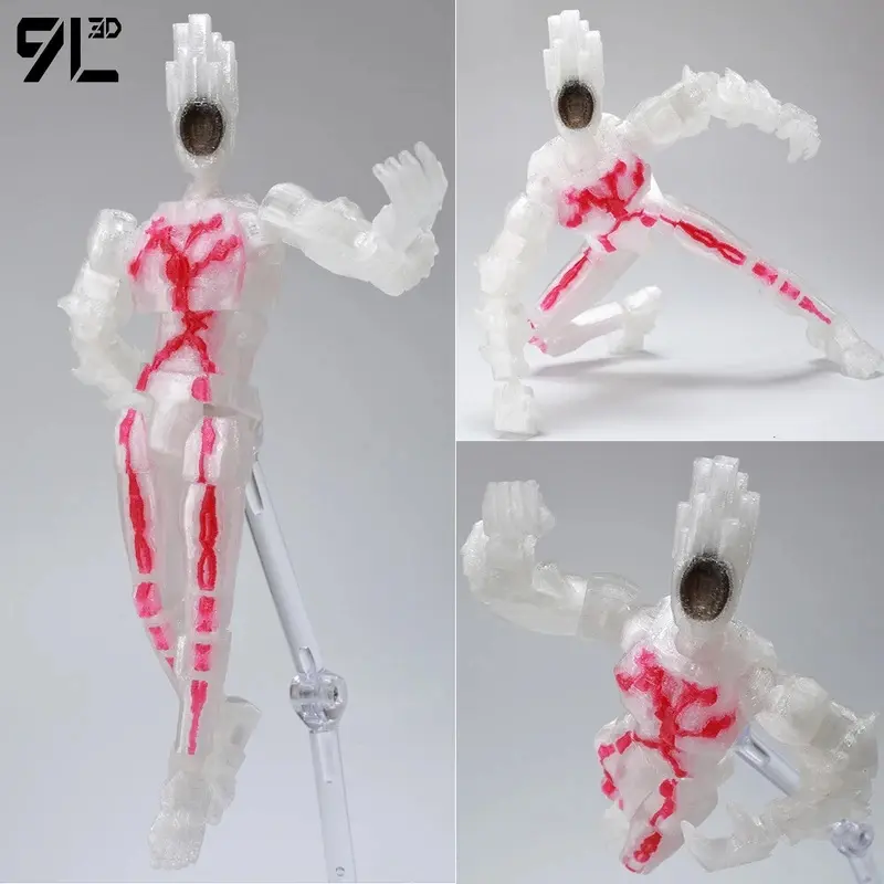 9L3D Sci-Fi Killing Mecha Statue Hell Flesh Spirit Monster Figurine Desktop Decor Collection Gifts Game Fans Model Ornament toys