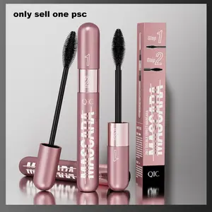Waterproof Volumizing Mascara, Long-Lasting Formula, Smudgeproof & Clump-Free, Ideal for All-Day Use, Enhances Lashes Dramatically