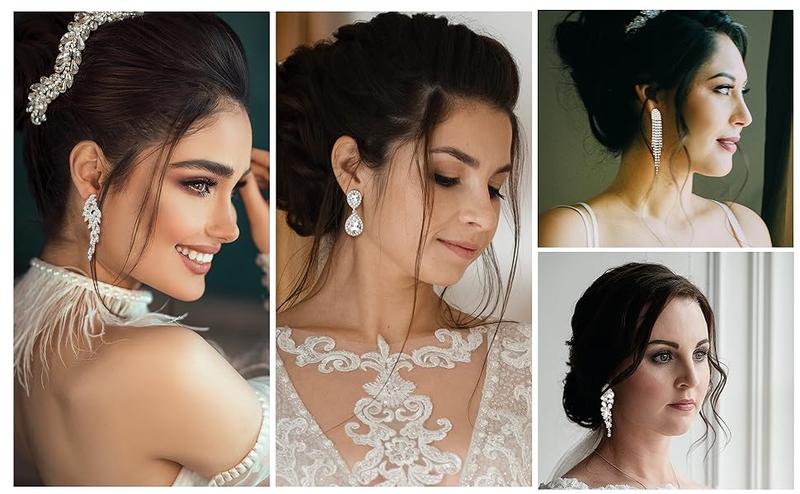 THUNARAZ 4 Pairs Sparkling Tassel Clip on Earrings for Women Non Pierced Rhinestone Chandelier Teardrop Dangle Earrings for Brides Bridesmaids Rhinestone Tassel Chandelier Teardrop Dangle Earrings for Christmas Gift