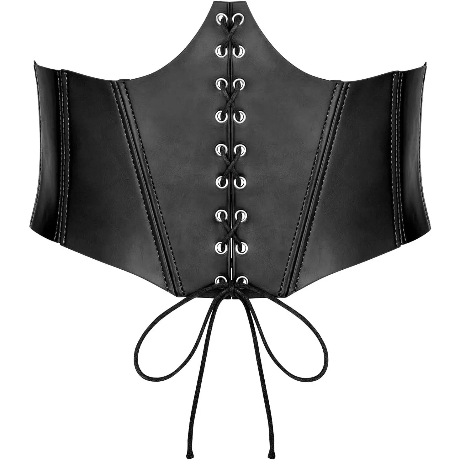 Lace up Corset Belts for Women Wide Elastic Renaissance Underbust Corset  Belt for Halloween Pirate Costume