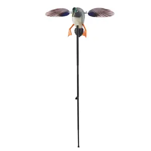 VEVOR Spinning Wing Motion Duck Decoys, Outdoor Teal Decoys for Hunting, Floating Duck for Pool, Pond, and Lake, Realistic Plastic Duck Hunting Decoy, Garden Yard Decoration, Easy to Carry, 1-Pack