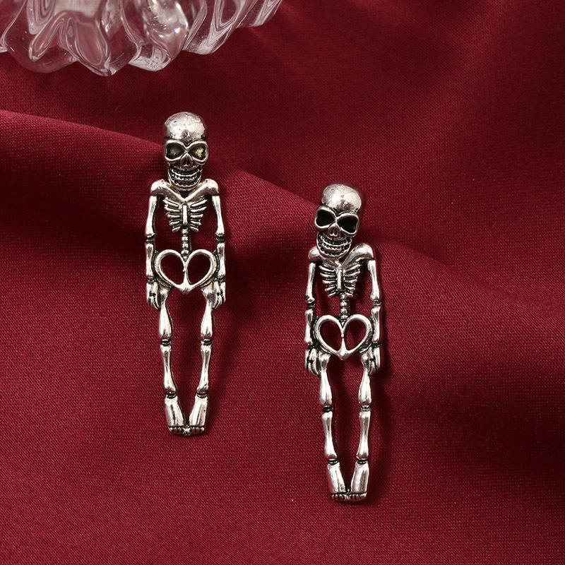 Skull & Skeleton Dangle Earrings – Bold & Fun Accessory