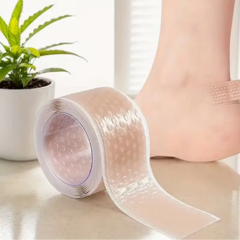 Gel Waterproof Blister Patches, Transparent Heel Protectors for Feet Hands Toes, Anti Blister Heel, Relieve Shoe Wear, Prevent Blisters, Flexible Breathable