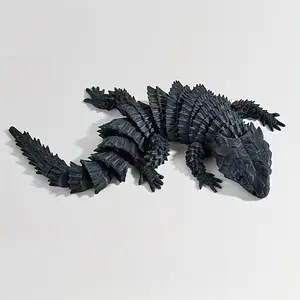 3D Printed Simulated Lizard Model, Decor Figurine for Gift & Scene Layout, Multi-Scenario Ornament
