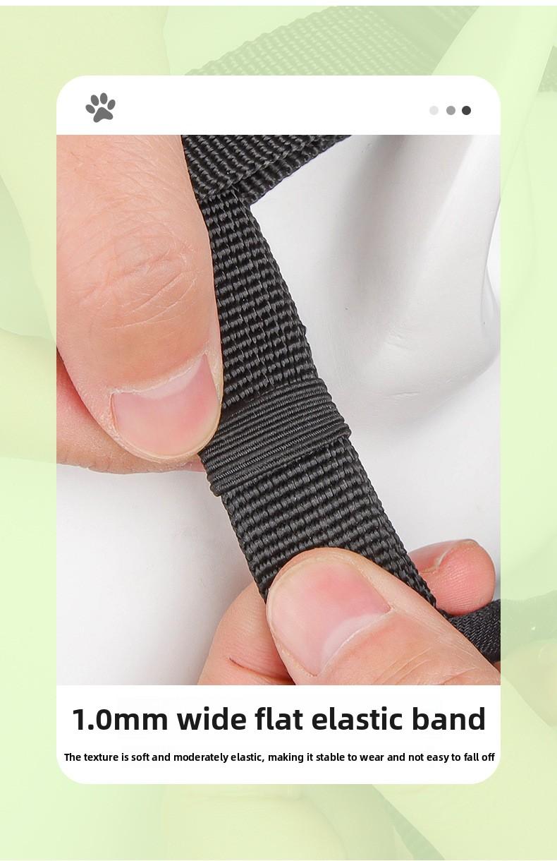 Dog Muzzle, Breathable Pitbull Muzzle, Adjustable Secure Fit, Prevents Biting & Accidental Eating, Perfect for French Bulldogs, American Bullies & Short-Snouted Breeds, Durable Mesh Dog Mouth Cover for Training, Walking & Grooming, Anti-Chew Dog Snout Gua