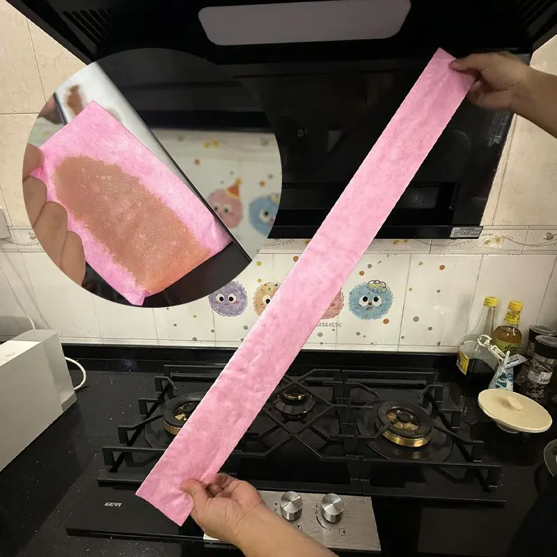 Thick Kitchen Oil Absorbent Filter, Flame Retardant Disposable Oil Cotton, No Wash, Home Use, Fits Range Hoods, Removes Grease