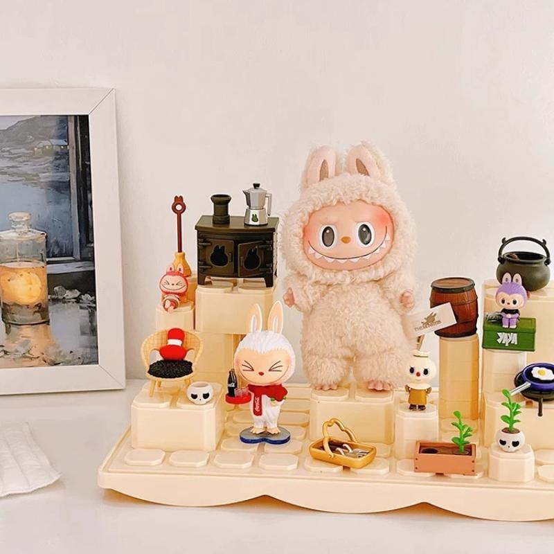 Blind Box Storage Box, DIY Stackable Blind Box Display Rack, Transparent Acrylic Storage Cabinet, Organizer for Collectibles & Toys