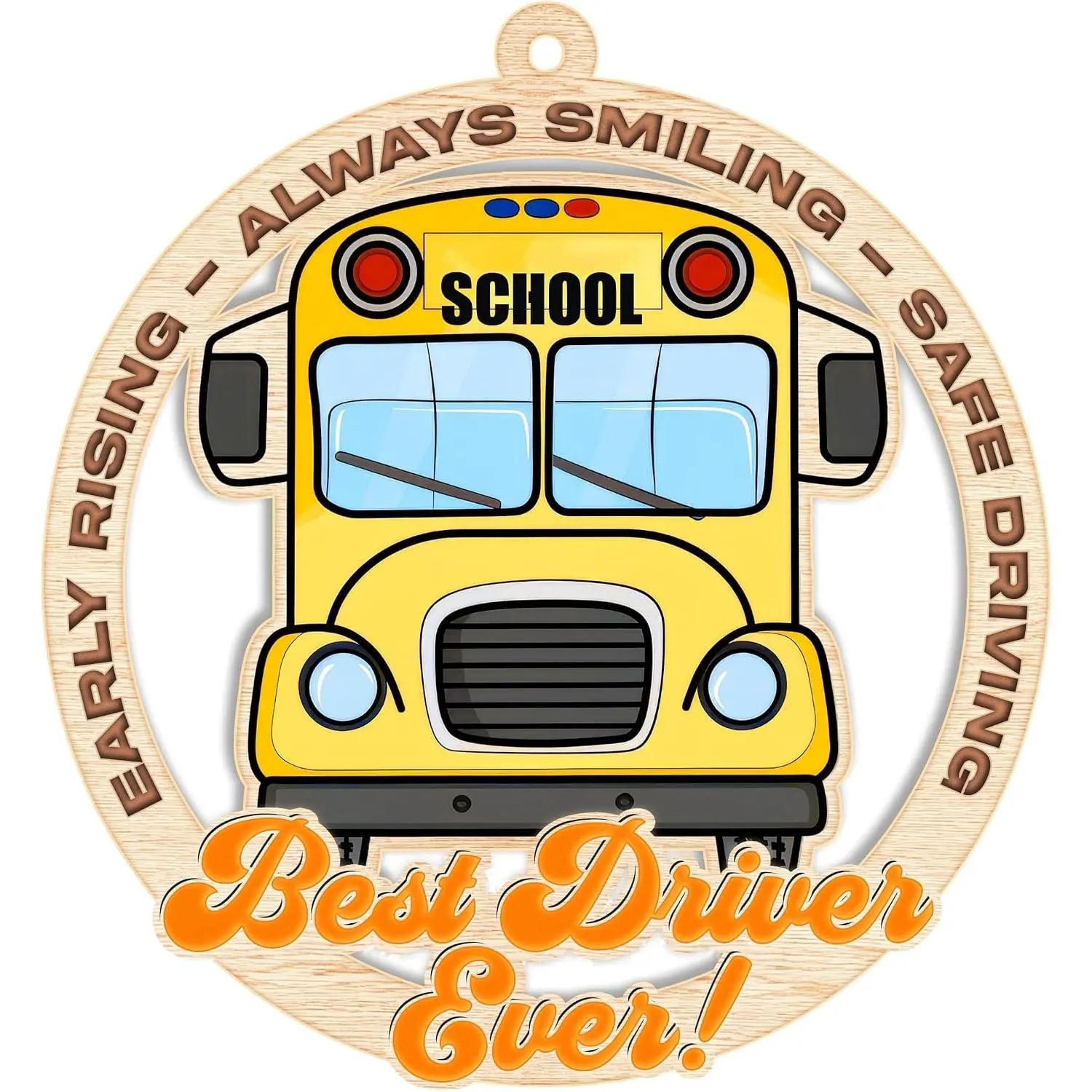 Christmas Ornament For School Bus Driver - Bus Driver Appreciation