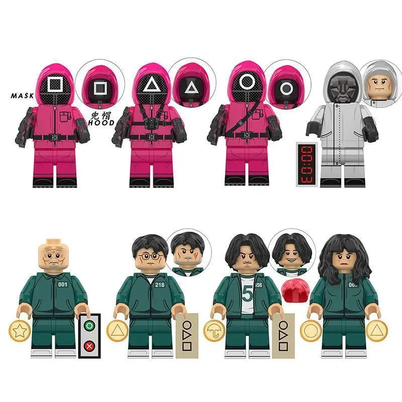 2026 hot item Hot Toys ,Mini FiguresBricks Toy  Game Anime Cartoon,Dolls Building Blocks Assemble Toys Model Children Christmas Gifts