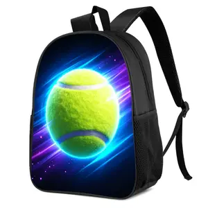 Lightweight Baseball-Print Backpack — Ideal for School, Travel, and the Gym. This high-capacity, foldable bookbag features adjustable shoulder straps and a secure zipper closure. Boasting a durable, hand-washable design, it is perfect for university commu