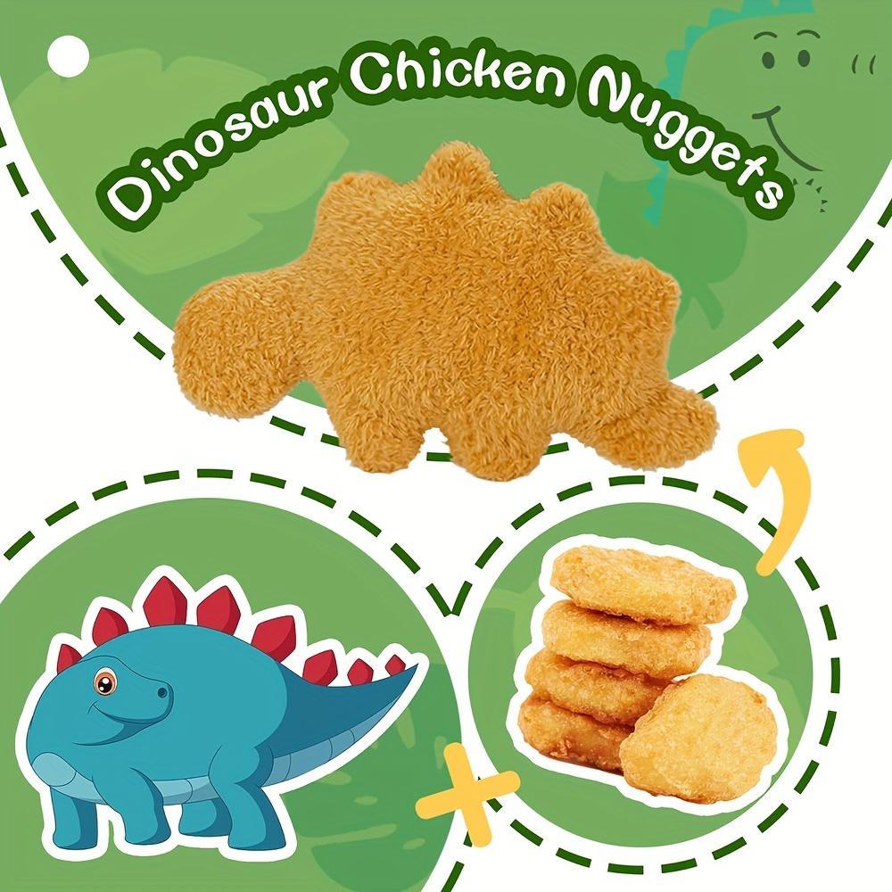 Dinosaur Design Plush Toy Set, 1 Stegosaurus Stuffed Toy with 3 Small Dinosaurs, Super Soft Fluffy, Cute Plushies for Teens, Pets and Adults, Gift Men and Women, Soft Stuffed Animal