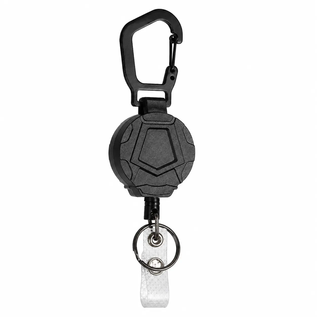 Durable Outdoor Telescopic Keychain with Easy-Pull Buckle, Anti-Lost & Anti-Theft Design for Hiking, Mountaineering, and Travel—Laser-Engraved Customizable Surface, Lightweight Aluminum Alloy Construction
