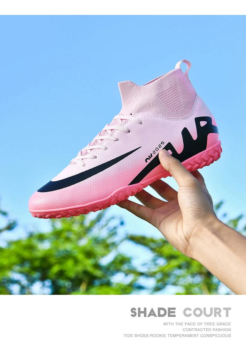 Unisex Soccer Shoes TF/AG Society Futsal Top Quality Unisex Training Football Shoes Original Resistant Comfortable Football Boots Unisex Soccer Shoes TF/AG Society Futsal Top Quality Unisex Training Football Shoes Original Resistant Comfortable Football Boots