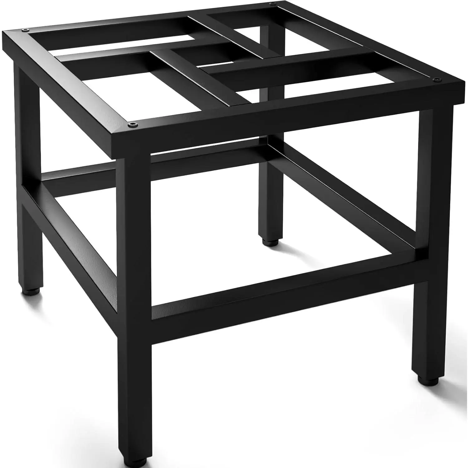 Stand Indoor Outdoor, Heavy Duty  Stands Riser Metal Pedestal Stand for 12 Inch Flower Pot, Wrought Iron Flower Stand Display Planter Shelf for Living Room, 1-Pack