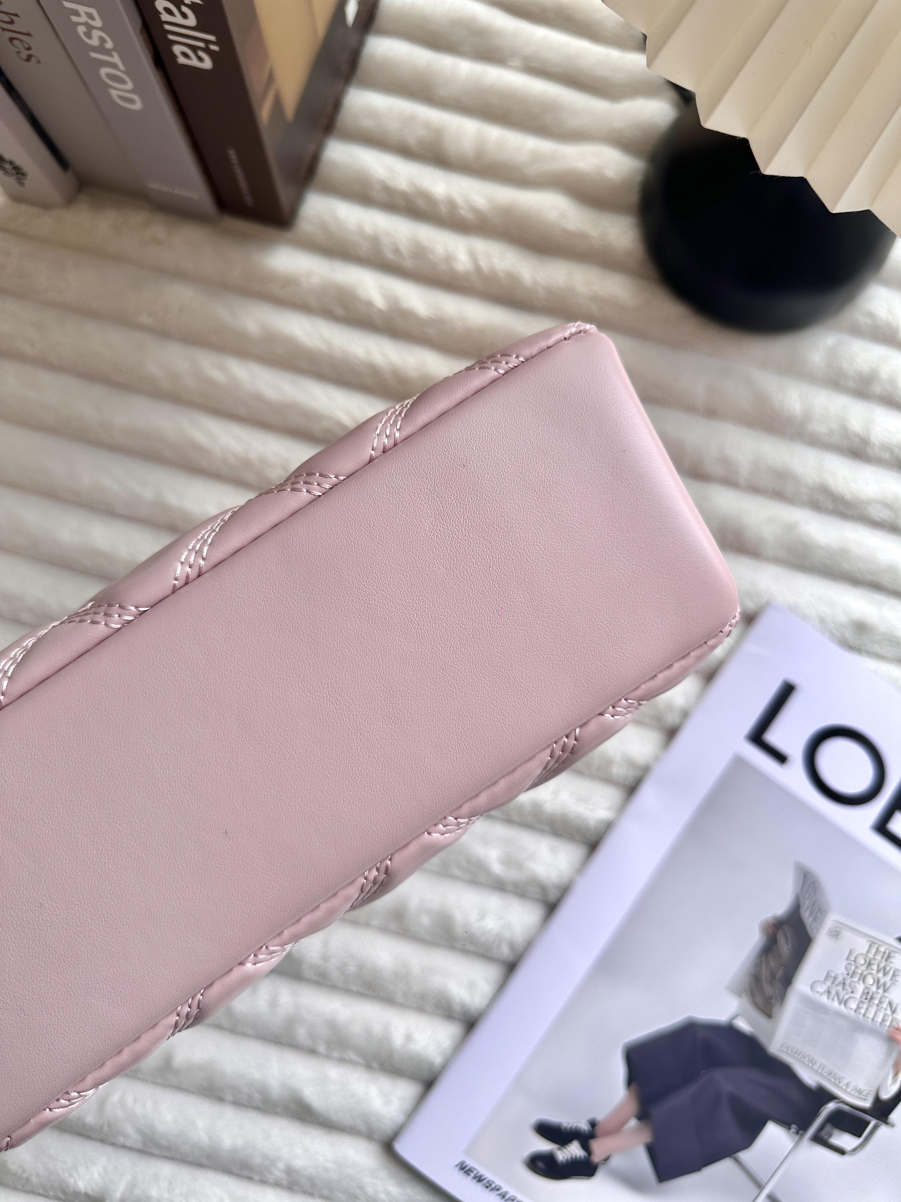 Women's Elegant Large Capacity Mommy Bag, Multifunctional Rhombic Embroidery Plaid Shoulder Bag, Casual Daily Handbag