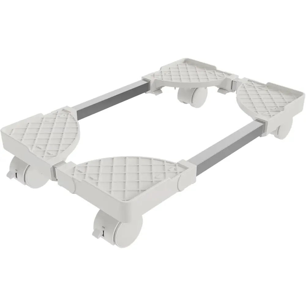 Computer tower bracket, adjustable mobile computer bracket is suitable for most computer tower brackets, and desktop bracket with 4 rolling casters is suitable for students and gamers.