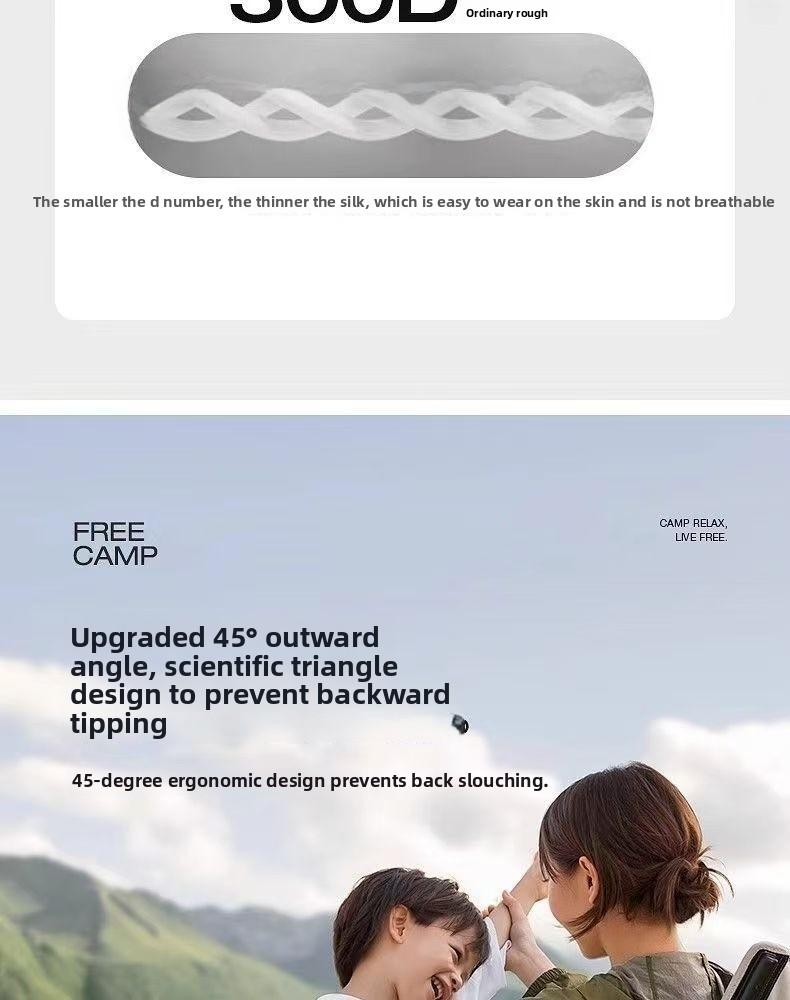 Foldable 4-Position Adjustable Lounge Chair with Armrests Thickened for Outdoor Indoor Use Portable Recliner for Camping Office Resting