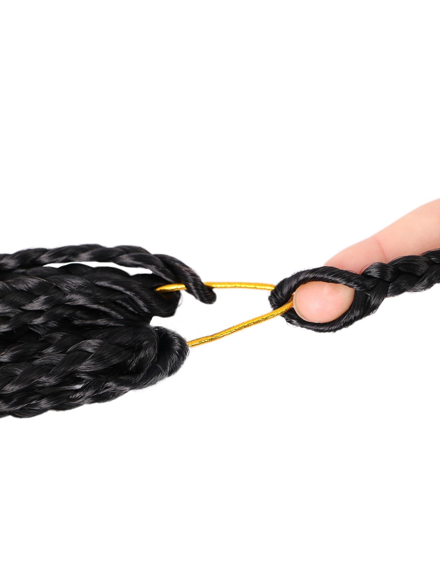 12 Inch Short Goddess Box Braids Crochet Wigs for Women, Boho Crochet Box Braids with Curly Ends, Box Braids Crochet Wigs, Synthetic Braided Wig, Bohemian Box Braid, Synthetic Material Wigs