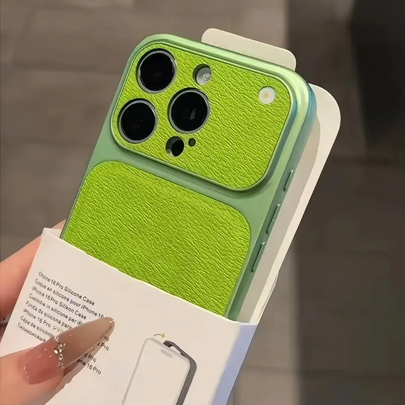 Luxury Litchi Leather Phone Case for iPhone 17 Air 17 16 15 14 13 12 Pro Max Plus, Shockproof Matte TPU + PC Protective Cover,back to school,back to school haul