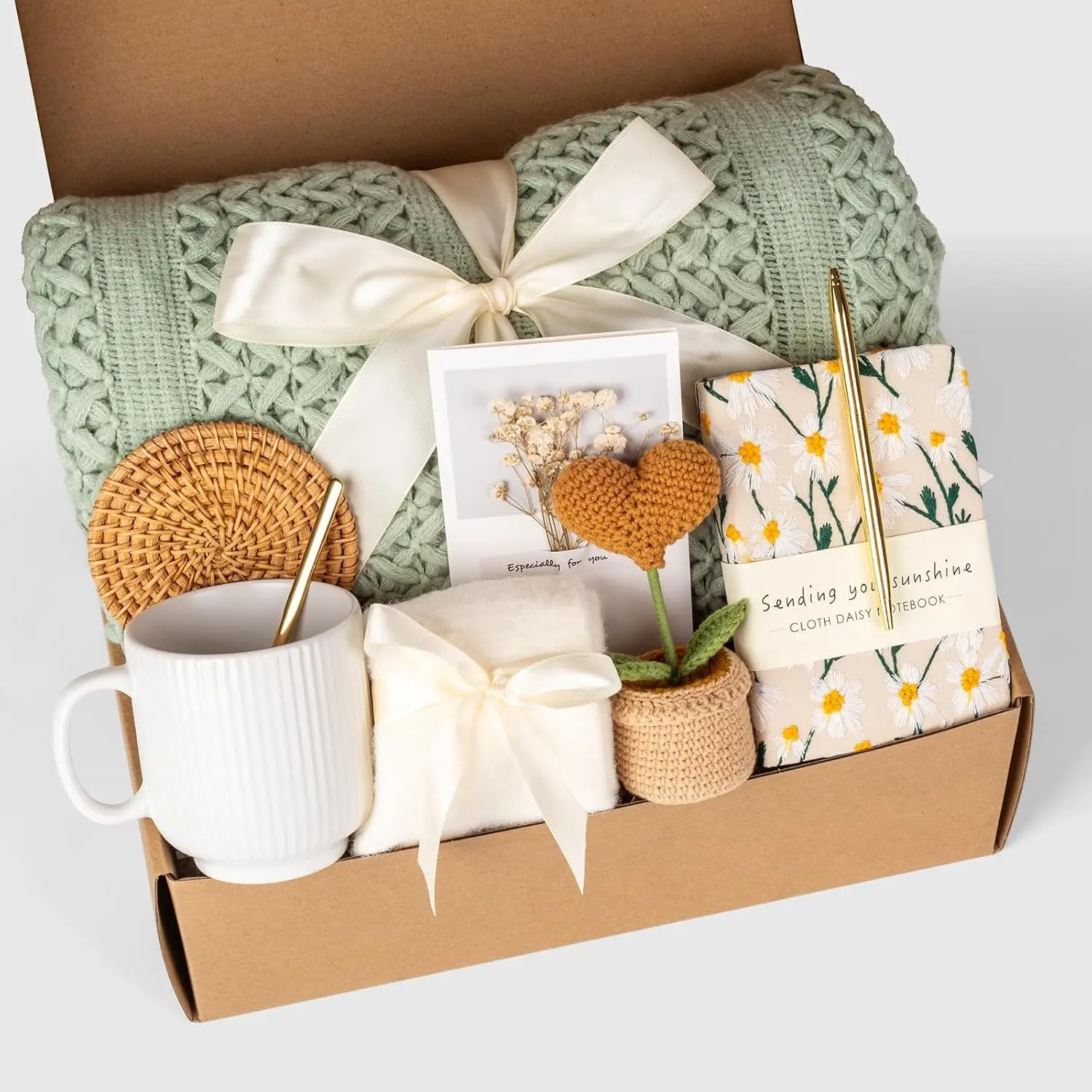 Self Care Gifts for Women, Get Well Soon Birthday Care Package, Inspirational Christmas Gifts for Mom Her Friend Sister Wife