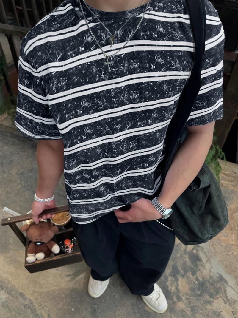 Unisex Camouflage Print T-Shirt, Short Sleeve Casual Style, Organic Fabric, Fitted Design, Summer Fashion for Daily Wear