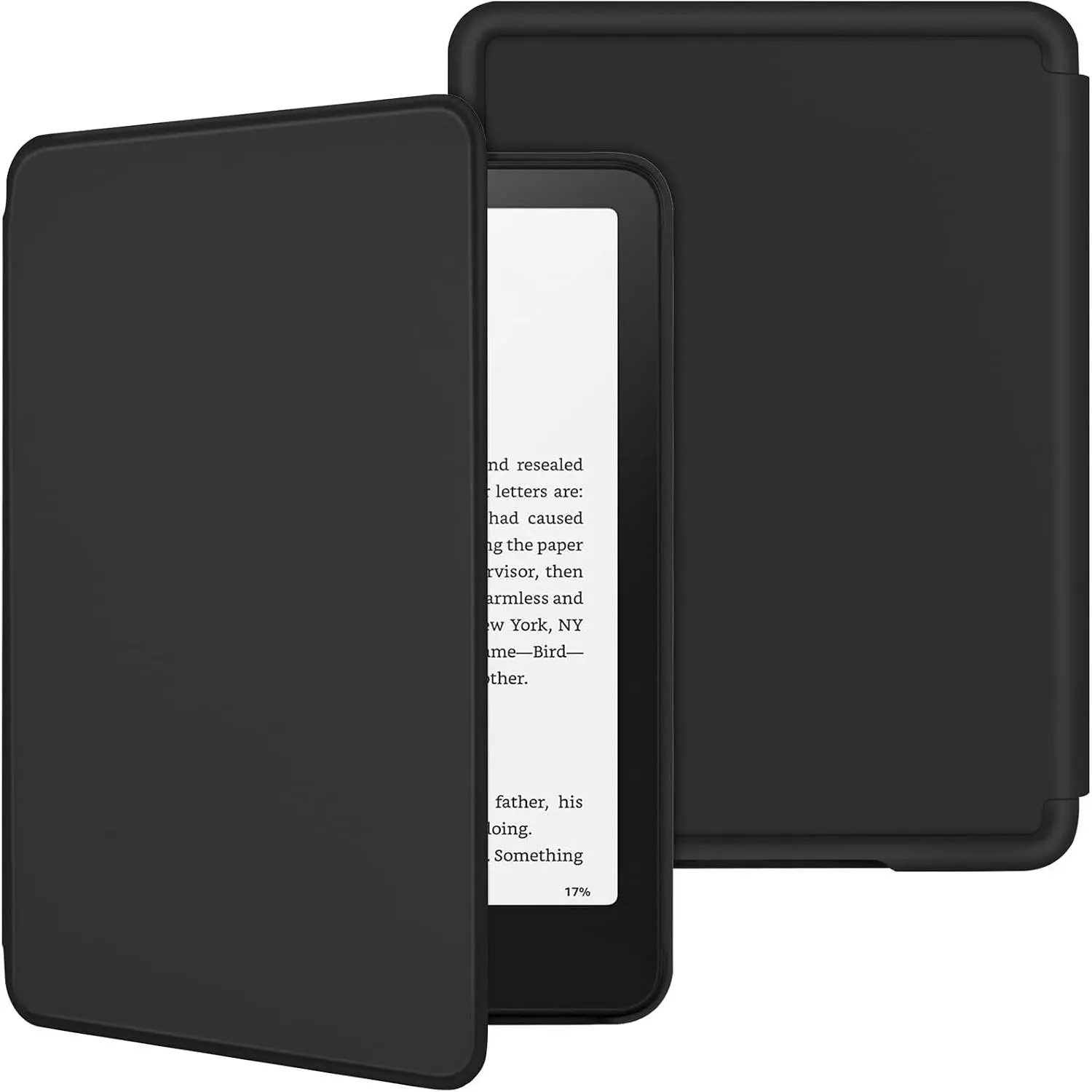 Case for 7" Kindle Paperwhite (12th Generation-2024) and Kindle Colorsoft Signature Edition, Slim  Cover with Auto Wake/Sleep for Kindle Paperwhite 7 inch (Black)
