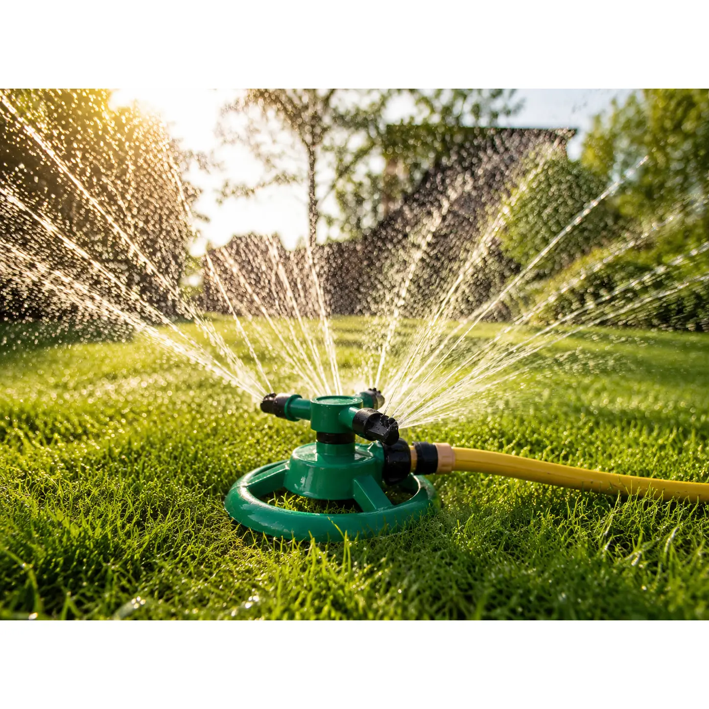 360° Rotating Lawn Sprinkler Automatic Garden Water Irrigation Tool