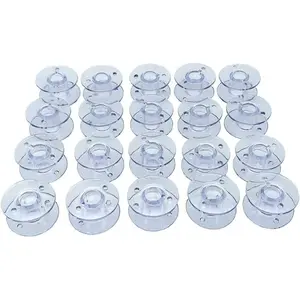 20 count Plastic Clear Bobbins for ,,Babylock, Bernette,