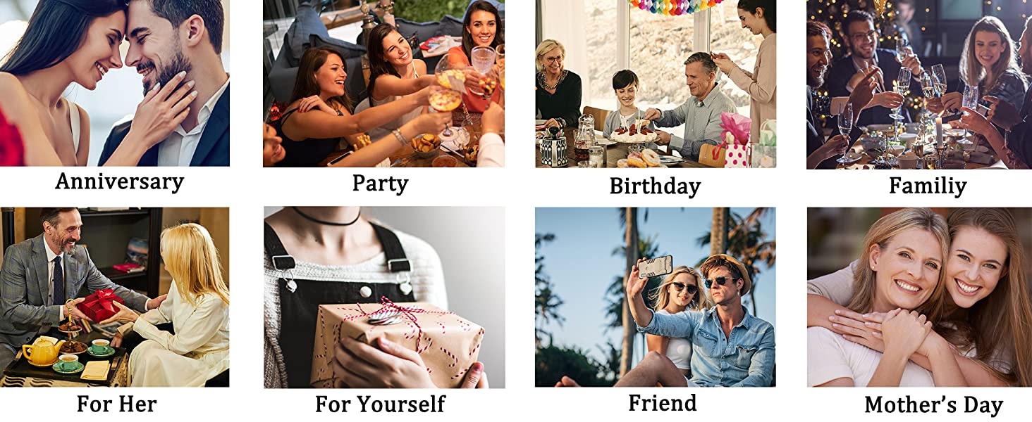 8 Pairs 14G Surgical Steel Body Piercing Set Heart & CZ Barbell Jewelry | Multi-use for Tongue, Ear & Body Piercings 5/8 Inches