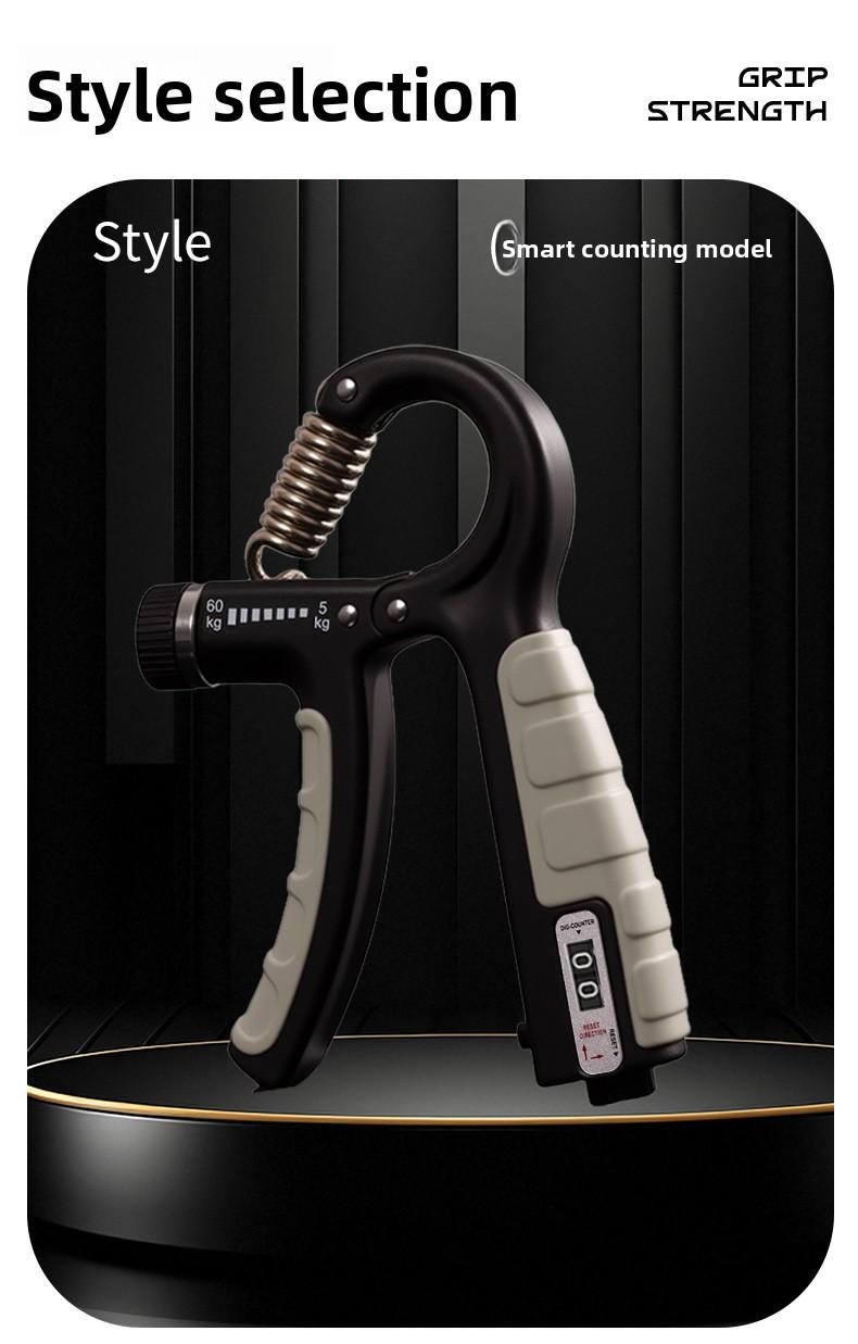 Adjustable R-Type Grip Strength Trainer – Digital Counter, Hand & Wrist Builder