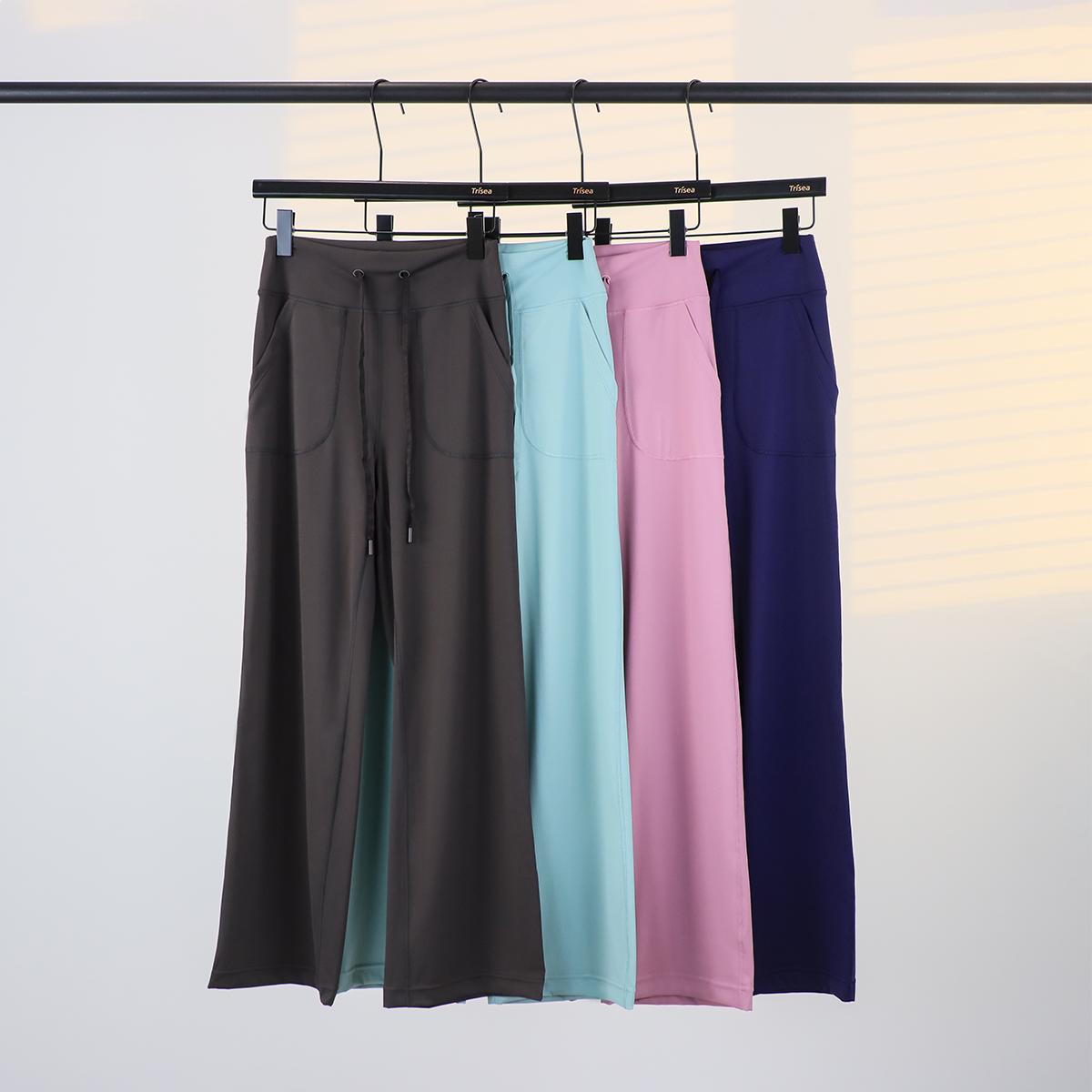 LULU Elegant Women's Straight-Leg Pants: A flattering, tailored fit perfect for both athletic and casual occasions, suitable for all seasons, and expertly crafted.