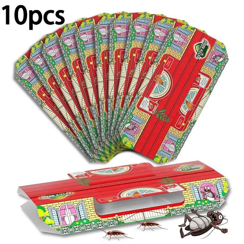 New Cockroach Trap, Rectangular Pest Catcher, Easy to Use and Clean, Ideal for Kitchen, Living Room, Office, Home, Apartment, Indoor Outdoor Pest Control