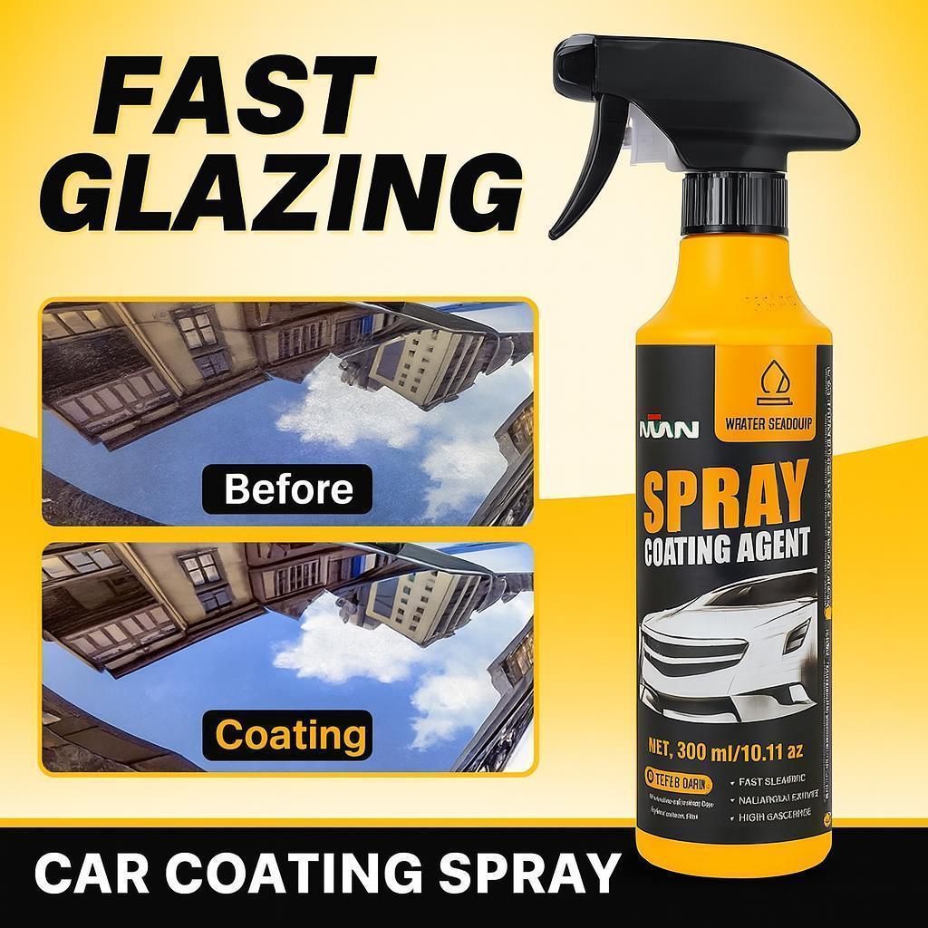 NUAN nano car coating spray-Professional spray coating with superior water beading & UV defense.
