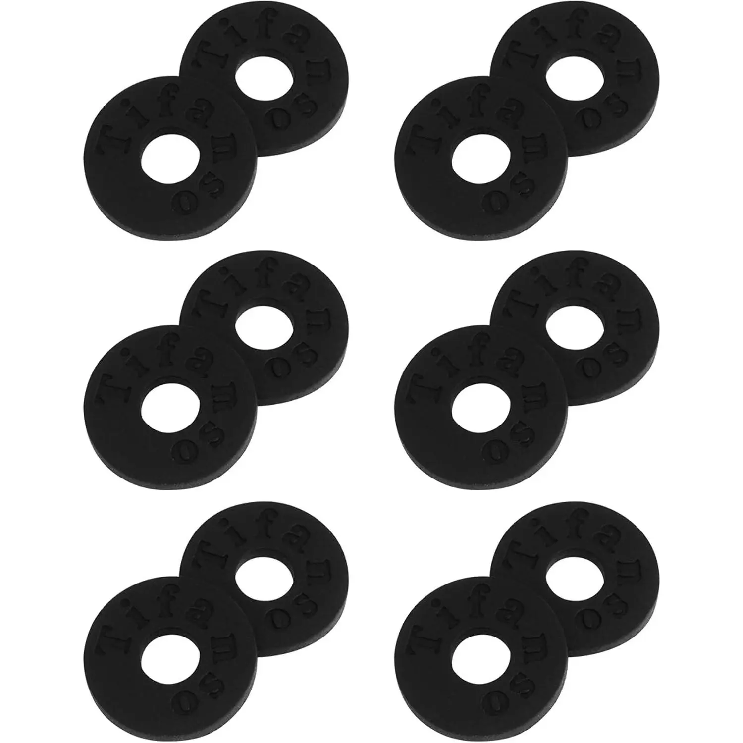 6 Pairs Guitar Strap Locks,  Strap Blocks, Guitar Protector Black