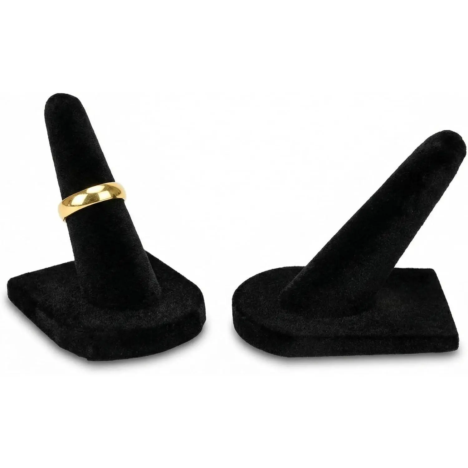 2 count  Ring Holder Stand  Display Black Holders for Engagement Rings Wedding  Selling Vendors Elegant Ring Organizer  Stand for  or Shop Use