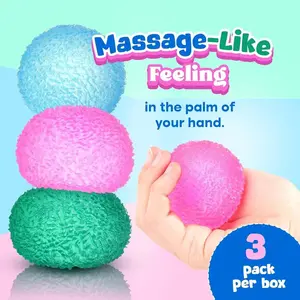 Texture Ball Malt Sugar Squeeze Toy, Stress Relief Soft Ball for Adults and Kids, Prank Party Gift, Fun Joke Squeeze Toy #GLOBAL PICKS