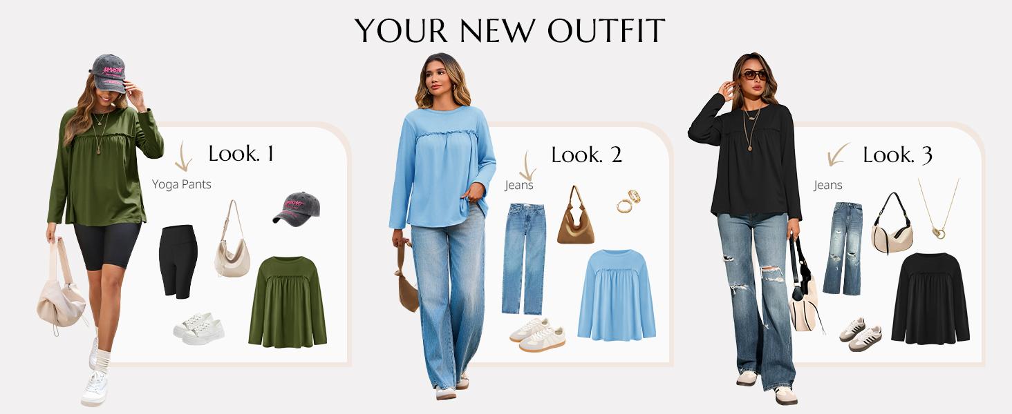 Womens Summer Babydoll Tunic Tops Pleated Short Sleeve Crew Neck Peplum T Shirts Casual Loose Fit Outfits Womenswear Blouse church outfit Breathable Chic Womens Summer Babydoll Tunic Tops Pleated Short Sleeve Crew Neck Peplum T Shirts Casual Loose Fit Outfits Womenswear Blouse church outfit Breathable Chic