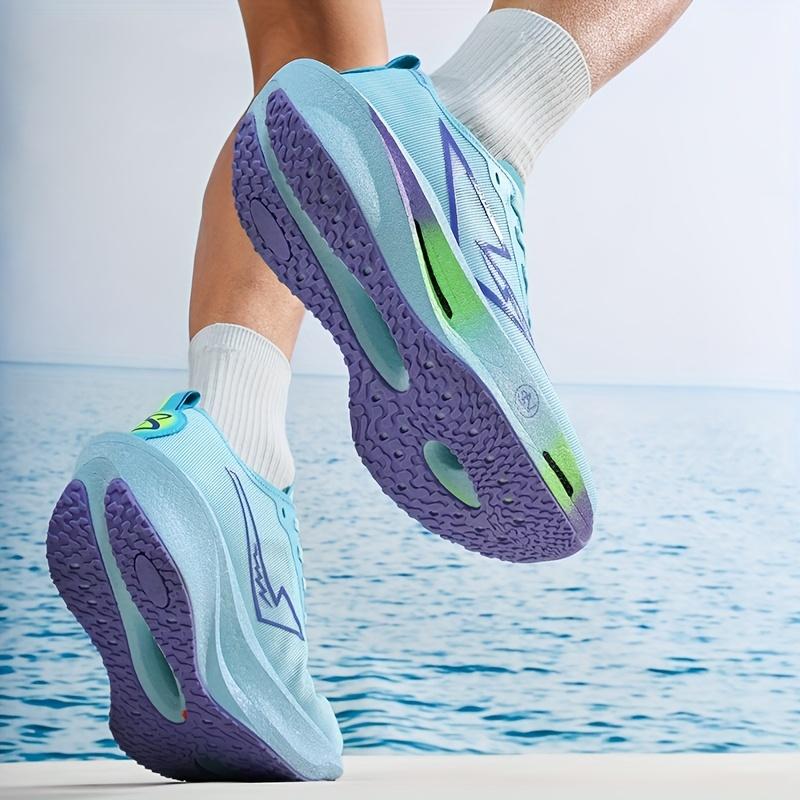 (New)[sneakers] Men'S Running Shoes That Are Lightweight And Breathable, Designed for Road Racing; Outdoor Marathon Training Footwear with Laces for Adults; Low-Top Athletic Shoes Suitable for Fitness And Workouts; Slip-Resistant And Durable Shoes Ideal